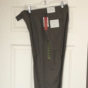 Perry Ellis Portfolio modern fit flat front pants